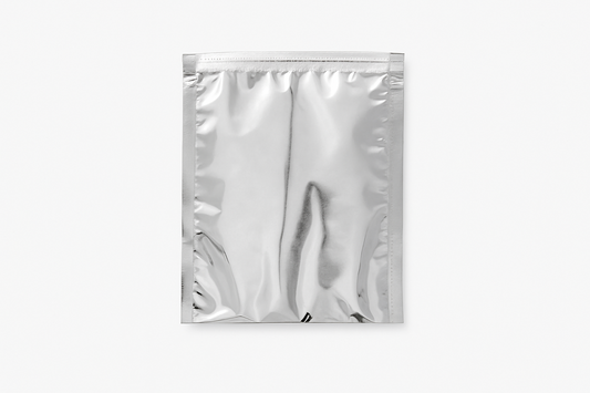 20×25 thermal bag with minigrip closure.